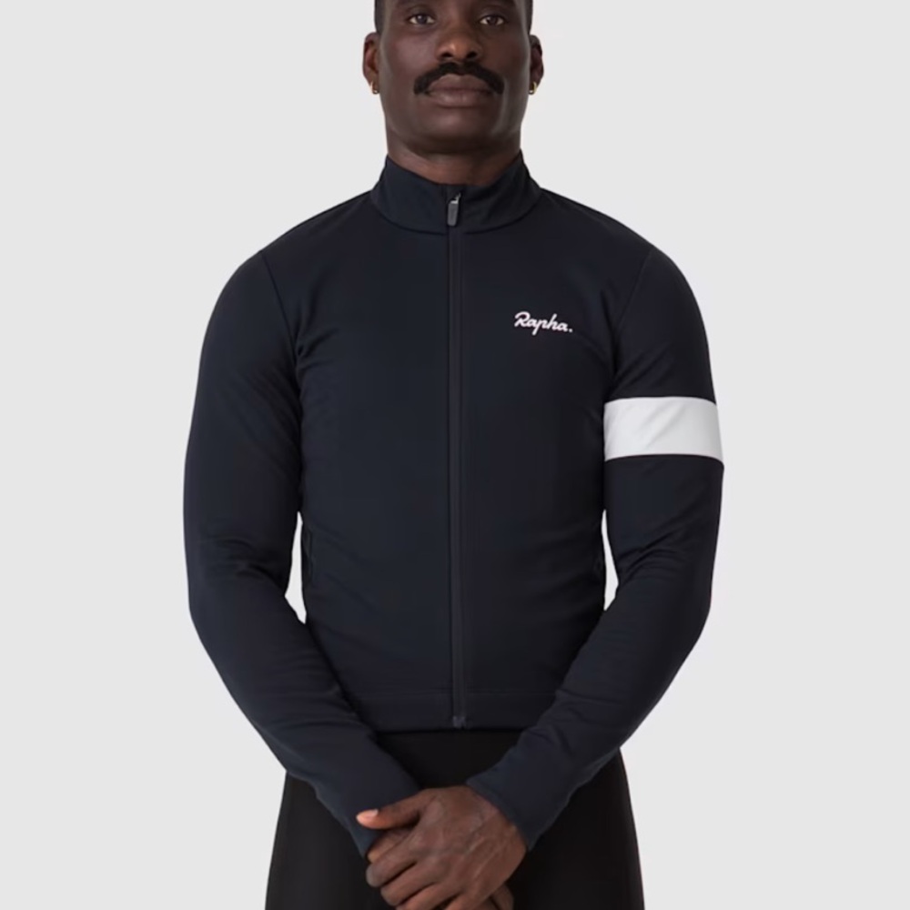 Rapha Black Cycling Jacket